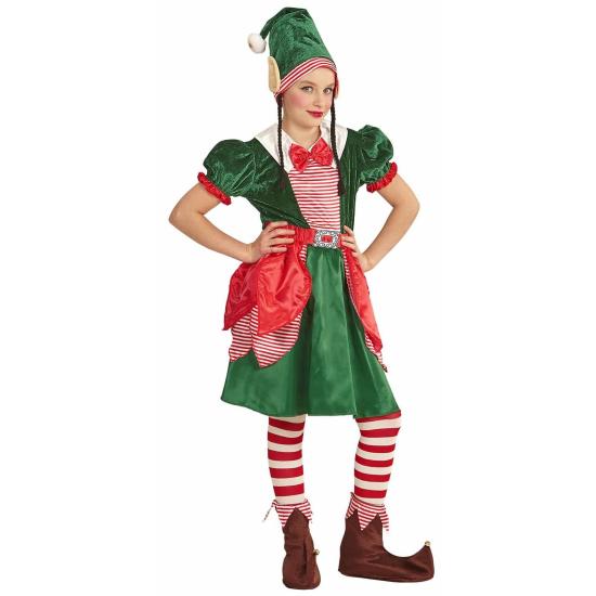 Fato de duende ajudante do Papai Noel para criança. Fato de duende ajudante do Papai Noel para criança.