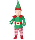 Fantasia de duende de Natal para bebê
