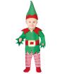 Fantasia de duende de Natal para bebê