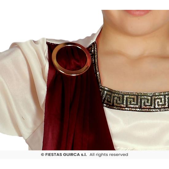 Fato de imperador romano infantil