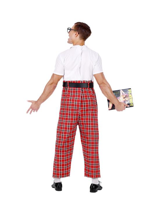 Fantasia de nerd para homens adultos