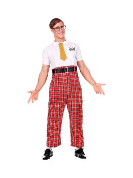 Fantasia de nerd para homens adultos