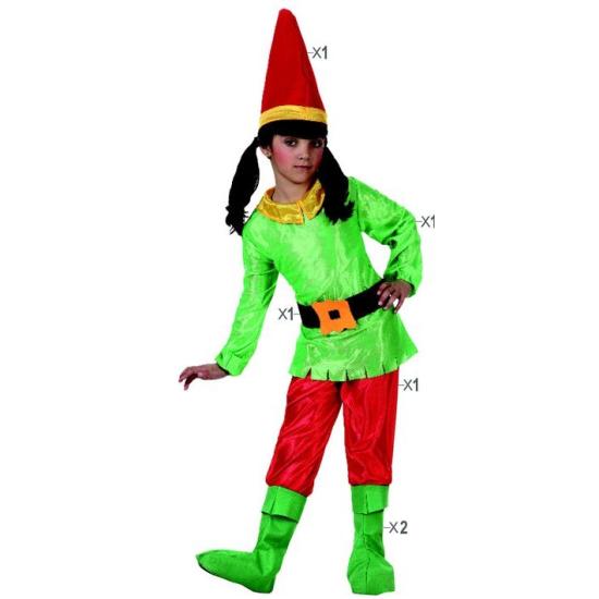 Fantasia engraçada de menina anã Fantasia engraçada de menina anã