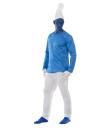 Fantasia adulta de Smurf anão azul