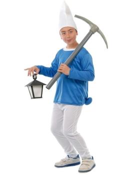 Fantasia de Smurf para crianças