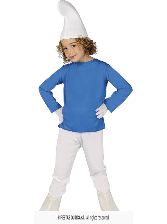 Fantasia de Smurf para crianças