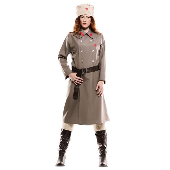 Fato de espiã russa para mulher