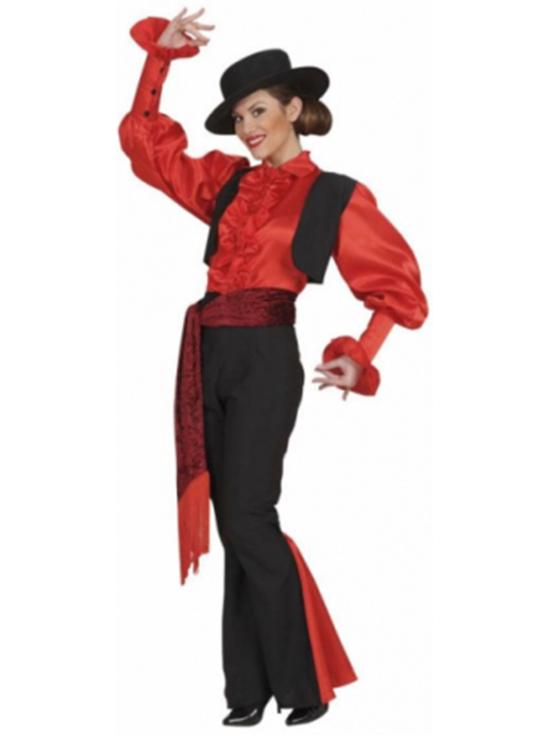 Fato espanhol de luxo para mulher
