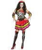 Fato de Esposa do Dia dos Mortos Catrina Luxe para adulto