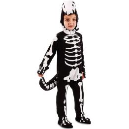 Fantasia de esqueleto de dinossauro Rex para crianças