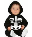 Fantasia de esqueleto de Halloween para bebês