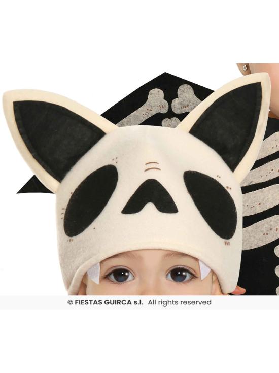 Fantasia de morcego esqueleto para bebê