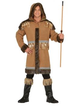 Traje tradicional de esquimó tamanho adulto