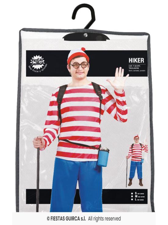 Fato de Hiker Wally tamanho adulto