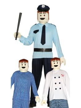 Fantasia Playmobil Tamanho Único Unissex