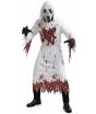 Fantasia de fantasma diabólico branco para homens