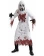 Fantasia de fantasma diabólico branco para homens