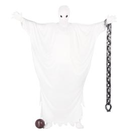 Fantasia de fantasma de Halloween tamanho 52/54