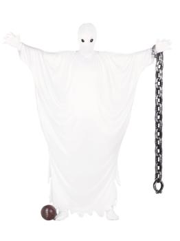 Fantasia de fantasma de Halloween tamanho 52/54