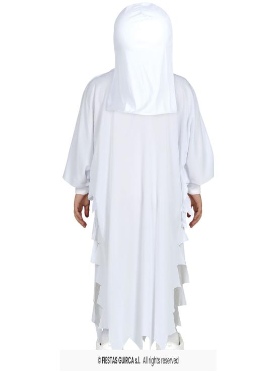 Fantasia de fantasma assustador infantil