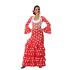Fato de Flamenco Alvero Vermelho para adulto