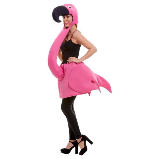 Fato de Flamenco rosa para adulto