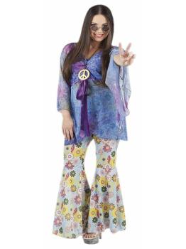 Fato de menina de luxo Flower Power