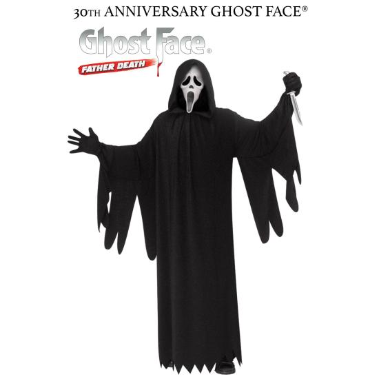 Fantasia de Ghost Face® para Adultos - 30º Aniversário