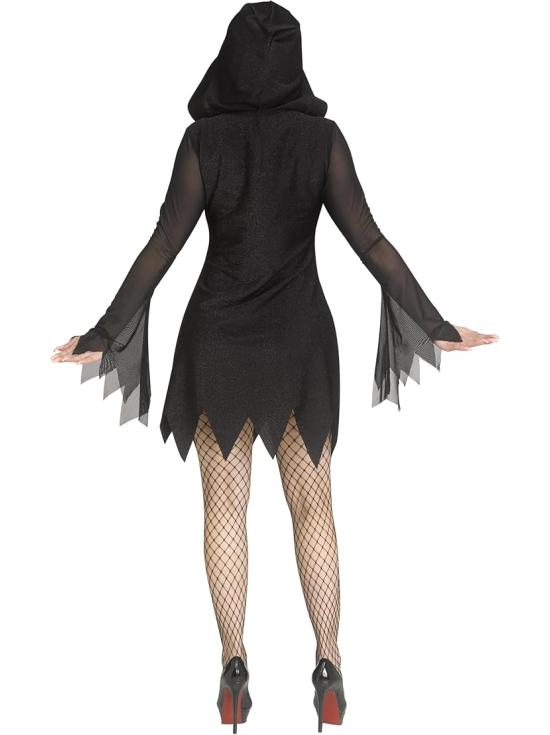Fantasia de Ghost Face Bling para mulheres – Horror brilhante e estilo deslumbrante