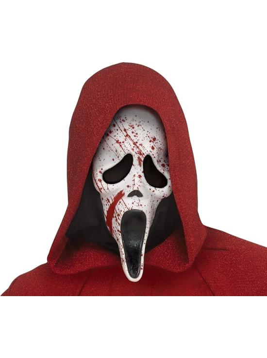 Fantasia de luxo Crimson Ghostface para adultos