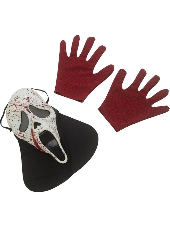 Fantasia de luxo Crimson Ghostface para adultos
