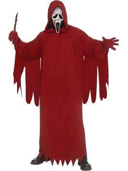 Fantasia de luxo Crimson Ghostface para adultos