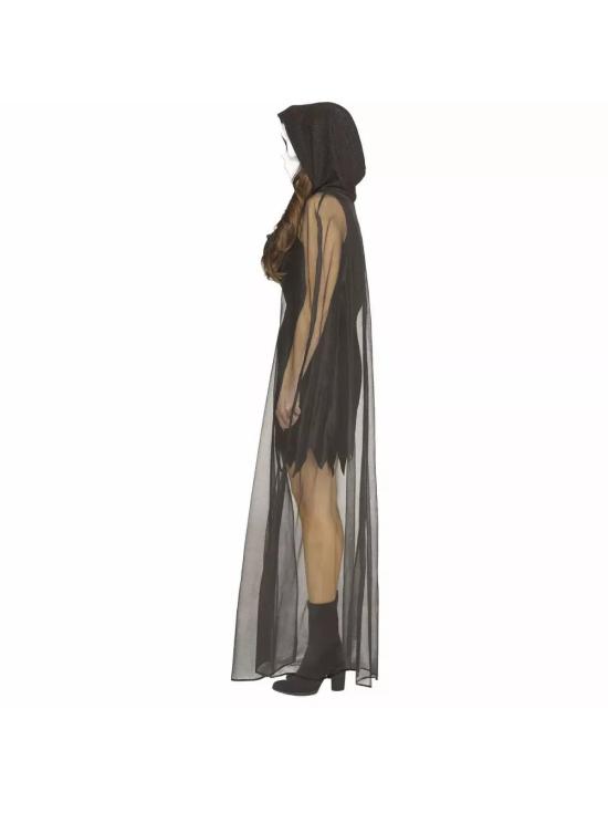 Fantasia de Ghostface Negro para Adultos - 30º Aniversário