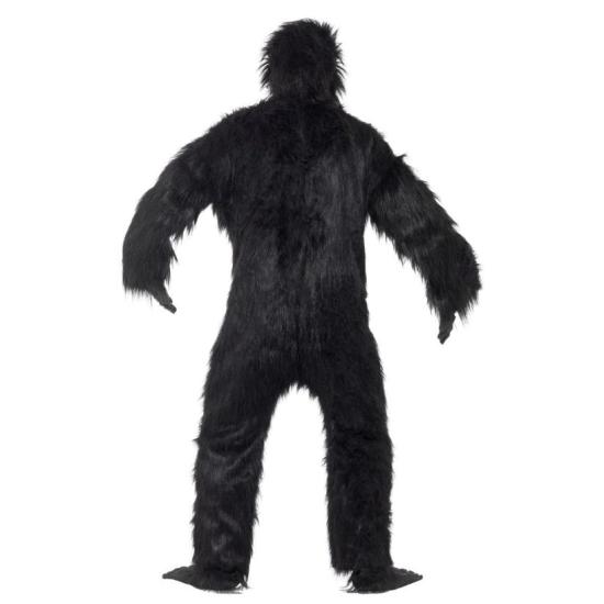 Fato de cabelo de gorila para adulto luxo