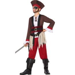 Fato de Capitão Pirata dos Grandes Mares para criança