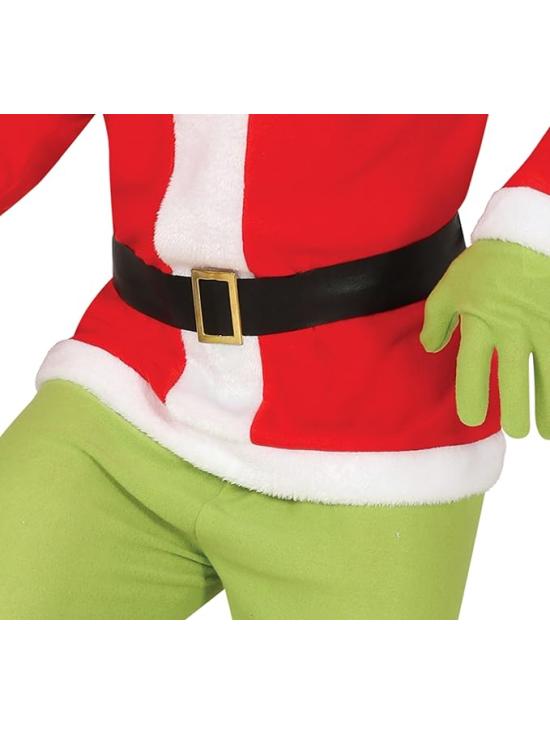 Fantasia de Grinch para adultos no Natal