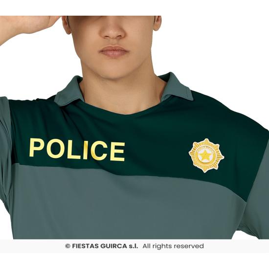 Traje de uniforme de guarda civil para adultos