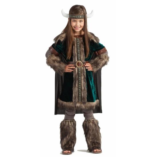 Fato de guerreiro viking do norte para menina Fato de guerreiro viking do norte para menina