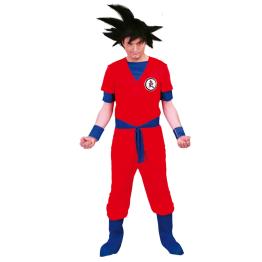 Fantasia adulta do primo Dragon Ball Goku.