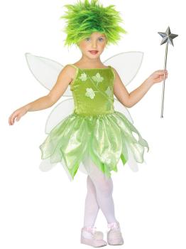 Fato de fada da floresta Tinkerbell para menina