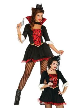 Fantasia de condessa vampira SteamPunk.