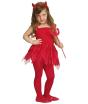 Fantasia infantil de diabo para Halloween