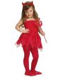 Fantasia infantil de diabo para Halloween