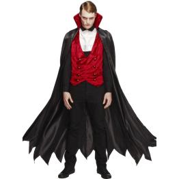 Fantasia de Lorde Vampiro de Halloween