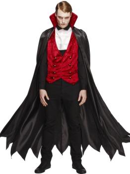 Fantasia de Lorde Vampiro de Halloween