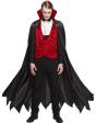 Fantasia de Lorde Vampiro de Halloween