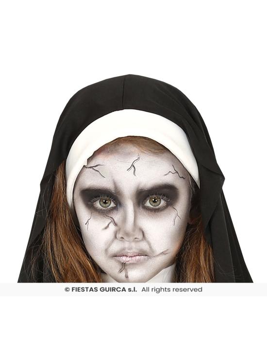 Fantasia de freira de Halloween