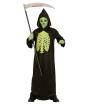 Fato de Halloween da Morte Fluorescente para criança