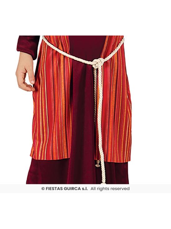 Fantasia Hebraica de Pastor Vermelho Infantil