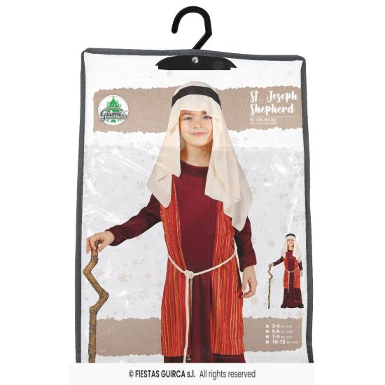 Fantasia Hebraica de Pastor Vermelho Infantil